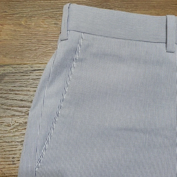 JB britches made in Italy seersucker striped torino flat front pants - Picture 3 of 7